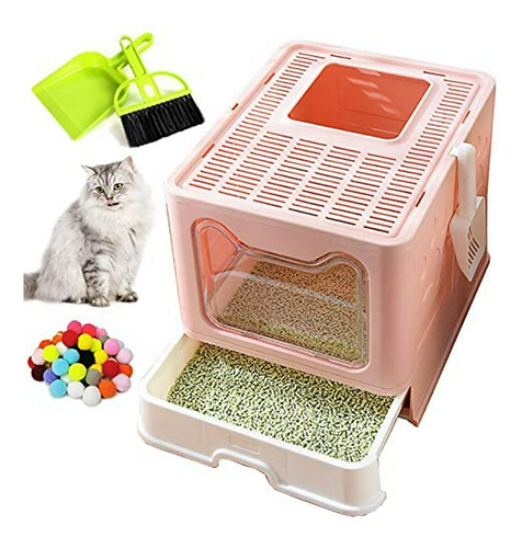 Arenero Plegable Para Gatos Compatible Con Todas Las Marcas.