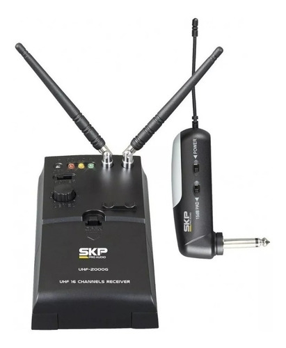 Microfono Inalambrico Skp Uhf-2000g Para Instrumento