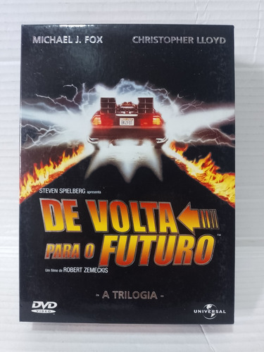 Dvd Box De Volta Para O Futuro A Trilogia