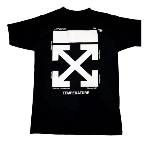 Playera Moda Estampado Kaws Blanco Negro Unisex Hombre Mujer