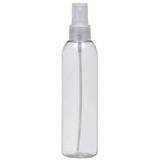 10 Envase Pvc 250 Cc.. Cristal Tubo C/ Atomizador Spray