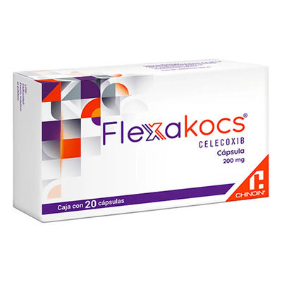 Flexakocs Cápsula 200 Mg, 20 Cápsulas | Meses sin interés