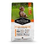 Alimento Nutrique Toy & Mini Adult Dog Sabor Pavo 7.5 Kg