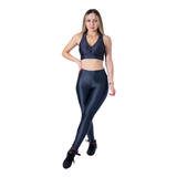 Roupa De Academia Feminina Conjunto Calça + Top 3d Cirre