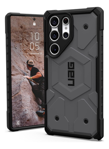 Funda Urban Armor Gear, Para Samsung S23 Ultra, Plateado