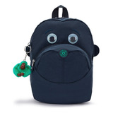 Mochila Urbana Kipling Seoul K0025330x Color Blue Green Bl Diseño Liso