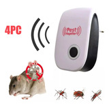 Repelente Eletrônico Eliminador De Mosca Pernilongo Ratos 4p