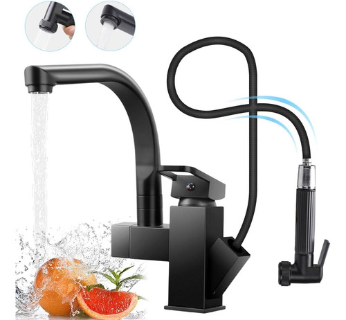 Mezcladora Para Fregadero Flexible Llave Cocina Puede Sacar