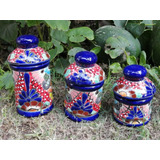 Especieros,bomboneros, Dulceros  De Talavera100%artesanales