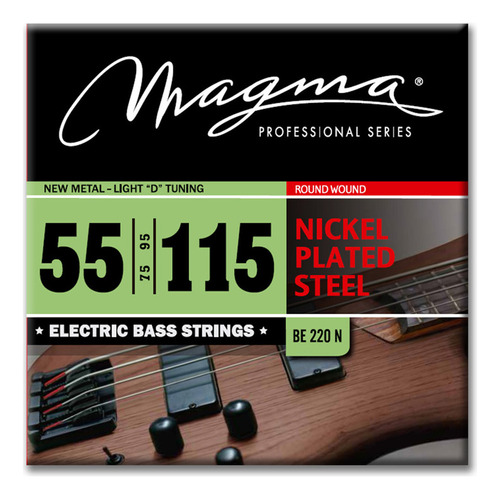 Encordado Magma Bajo Nickel P/steel 55-115 N.metal L Be220n