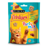 Friskies Party Mix Petisco Gatos Ad Camarão, Salm E Atum 40g