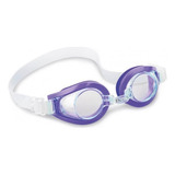 Gafas De Natación Para Niños Aquaflow Play Intex 55602, Color Morado