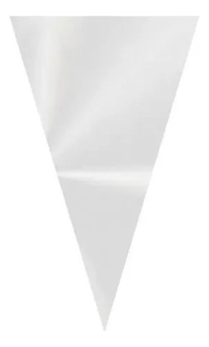 Saco Plástico Pp Cone Transparente 14x23 Com 100un