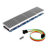 Matriz Led 8x8x4 Digitos Max7219 Para Arduino