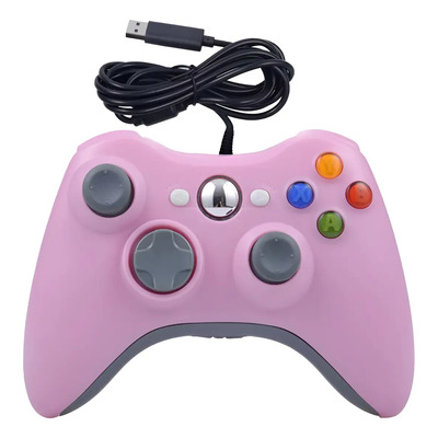 Kuake Control Gamepad Para Xbox 360 Alámbrico Pc Windows Rosa | MercadoLibre