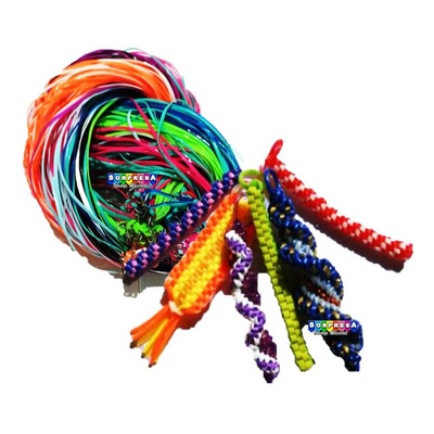 480 Hilos Tejer Pulseras Juguete Fiesta Bolo Cumple Regalo | Envío gratis