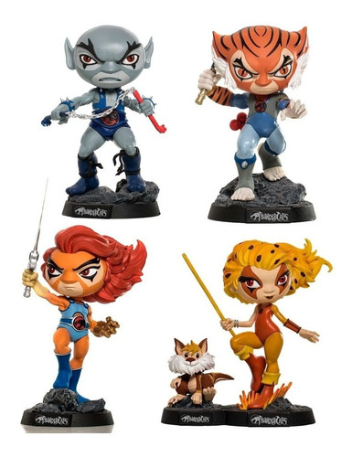 Combo X 4 Figuras Thundercats Minico Iron Studios