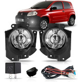 Kit Farol Milha Novo Uno Way Vivave 2010 2011 2012