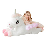 Peluche De Unicornio Gigante Suaves 43 Pulgadas Para Niños