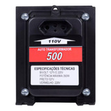 Auto Transformador 500va 110 220v220 110v Potencia 350 Watts