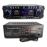 Amplificador Sonido American Sound Ak-612ub 1200w Usb-bt