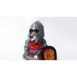 Playmobil Vintage Caballero Medieval Clan Dragon Marca Geobr