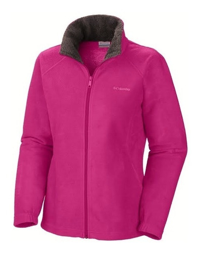 Chaqueta De Polar Columbia Tecnología Omni-heat Full Cierre Y Cuello Interno Reforzado En Sherpa - Térmico - Talla M - Medidas En La Publicación