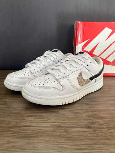 Nike Dunk Low Retro Leopard White