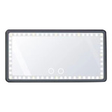 Espejo De Maquillaje Led Recargable Para Visera De Coche - U