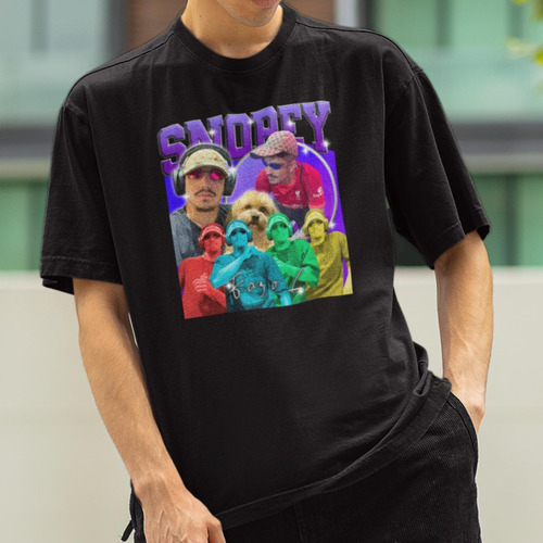 Camiseta Básica Snopey Youtuber Dançarino Gamer Bruno Video