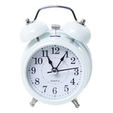 Reloj Despertador Grande Clasico Vintage Doble Campana Retro