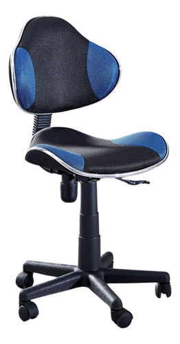 Silla  Escritorio Ergonomica Oficina Giratoria Negro Azul