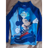 Remera Uv Niño Niña Marca Disney Mickey 