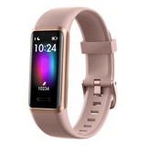 Smartband Binden Era Fit Alexa Integrado 14 Deportes Ligera Color De La Caja Rosa Color Del Bisel Rosa