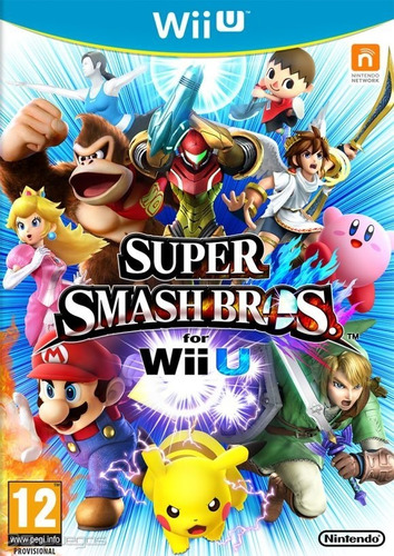 Super Smash Bros Wiiu Sellado Fisico Envio Gratis