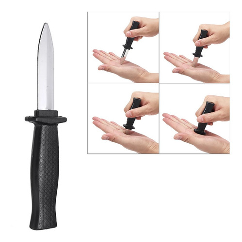 Cuchillo Retractil Chasco Juego De Bromas Juguete Utileria