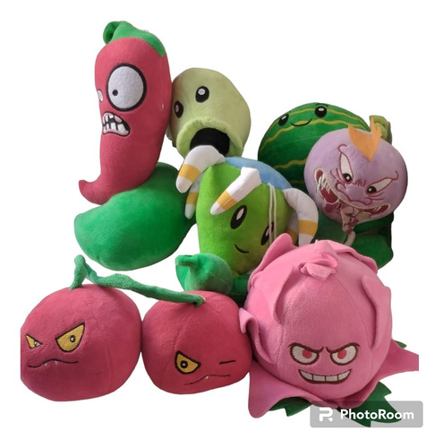 Peluches Plantas Vs Zombies C/u