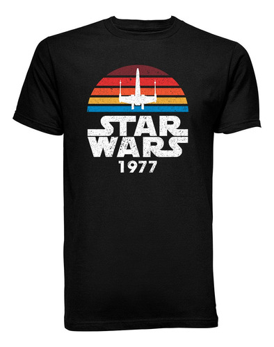 Playera T-shirt Vintage Star Wars 1977 