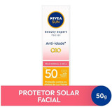 Protetor Solar Nivea Sun Beauty Pele Normal Fps50 50g