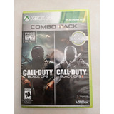 Combo Pack Call Of Duty Black Ops 1 & 2 Xbox 360 