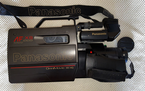 Filmadora Panasonic Afx8 Omnimovie Vhs Hq (leia A Descrição)