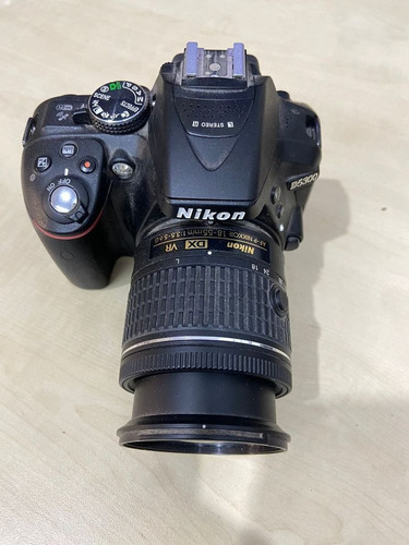  Nikon Kit D5300 + Lente 18-55mm Vr Dslr Cor  Preto