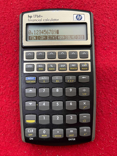 Calculadora Financeira Hp 17bii+ Otima.