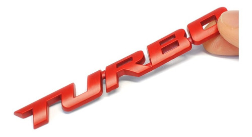 Adesivo 3d Metal Turbo Carro Auto Estilo Car Decal Bmw Gm Vw