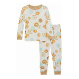 Burt's Bees Baby Conjunto De Pijama Para Niña, Playera Y