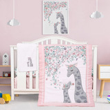 Jupeollon Juegos De Cuna Para Niñas, Juego De Ropa De Cama.