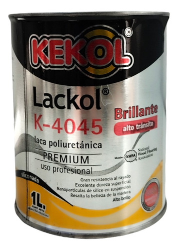 Laca Poliuretanica Brillante  K4045 Kekol 1 L Alto Transito 