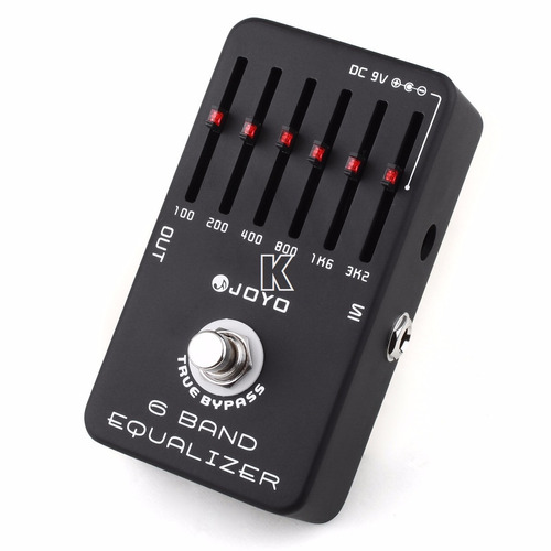 Pedal Ecualizador Para Guitarra Bandas Joyo 6 Band Eqjf11 