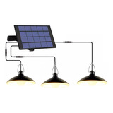 Colgantes De Luz Solar Con Panel Ajustable Automátic X1