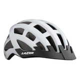 Casco Bicicleta Lazer Compact White Certificado Mtb Ruta